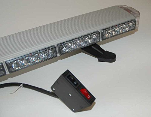 50" Amber Light Bar directional flash construction low profile warning emergency