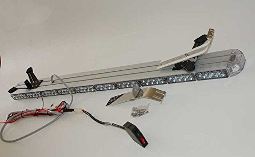 50" Amber Light Bar directional flash construction low profile warning emergency