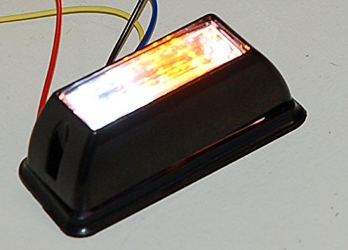 850 Yellow White LED Emergency Strobe Construction Lightbar Flashing Amber Clear
