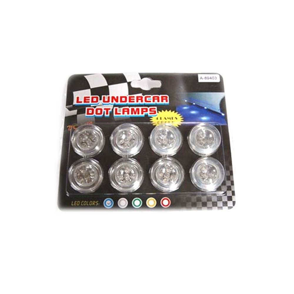 Red Motorcycle Led Lights Kit Both Interior Exterior Accent Lighting