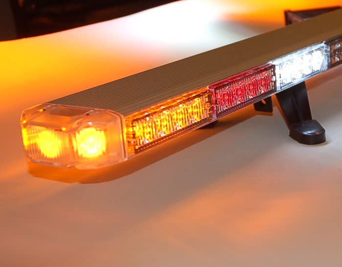 Auto Direct Save 60" Led Amber Light Bar Tow Truck Plow Police Fire Ems Pilot Car Turn Signal