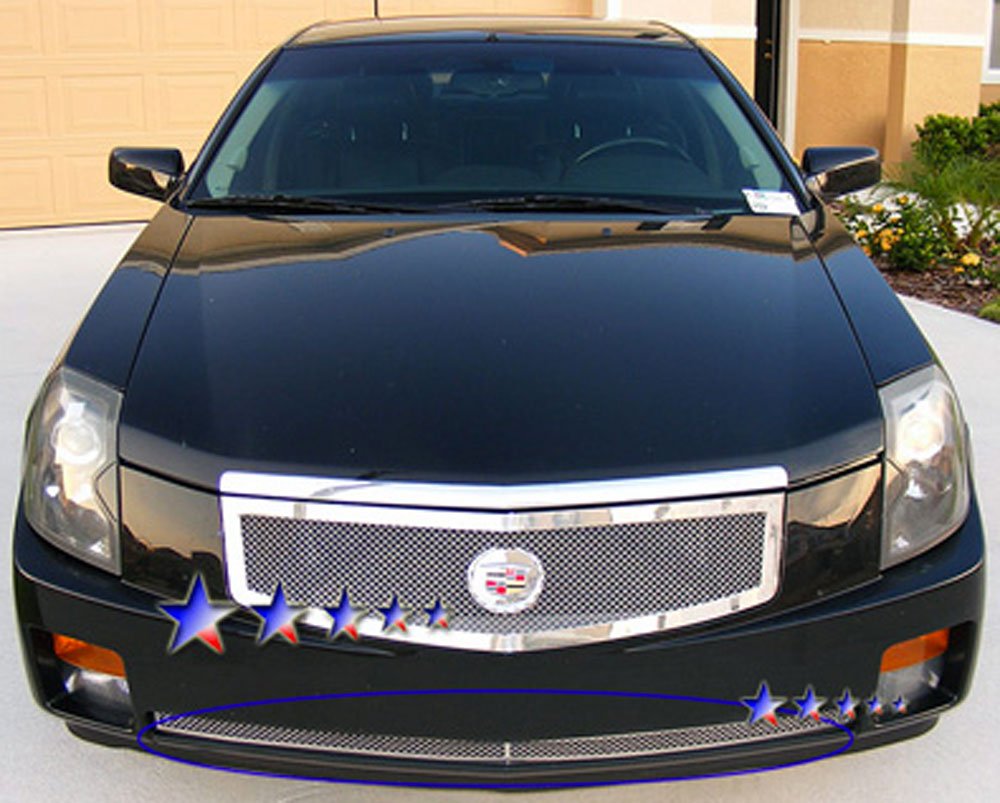 Chrome Plated Mesh Material Body Kits Diamond Opening Grill 12"x48"