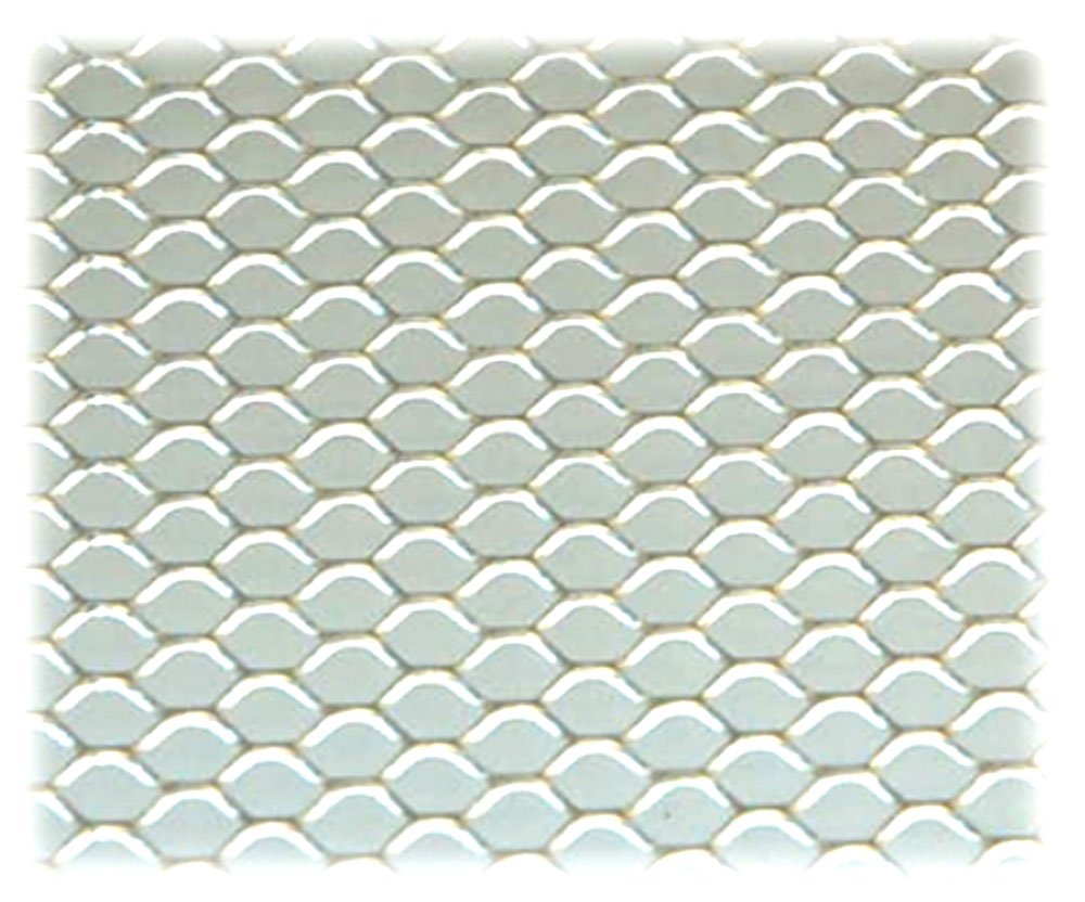 Aluminum Body Kit Mesh Grille 12"48" Mesh C Hexigon Shape Opening
