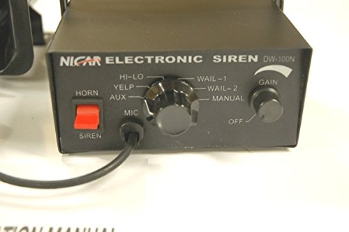 Alarm Siren and Speaker 12 Volt 35w Vehicle Warning