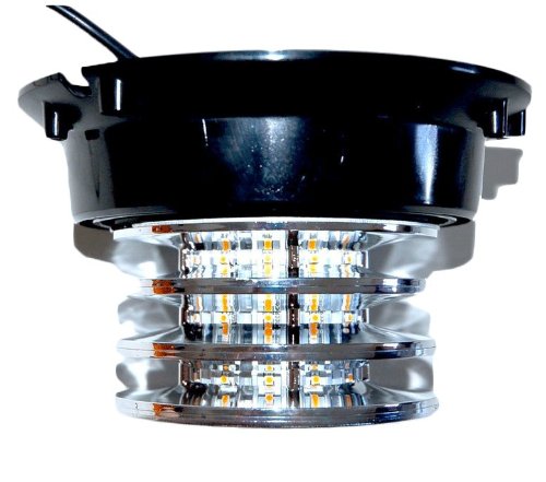 Auto Direct Save Red 4" LED Beacon Strobe Rotating Spot Light for Emergency & Safety Vehicles