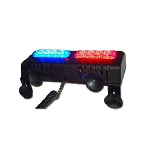 Red Ex-04 LED Dual Visor Strobe