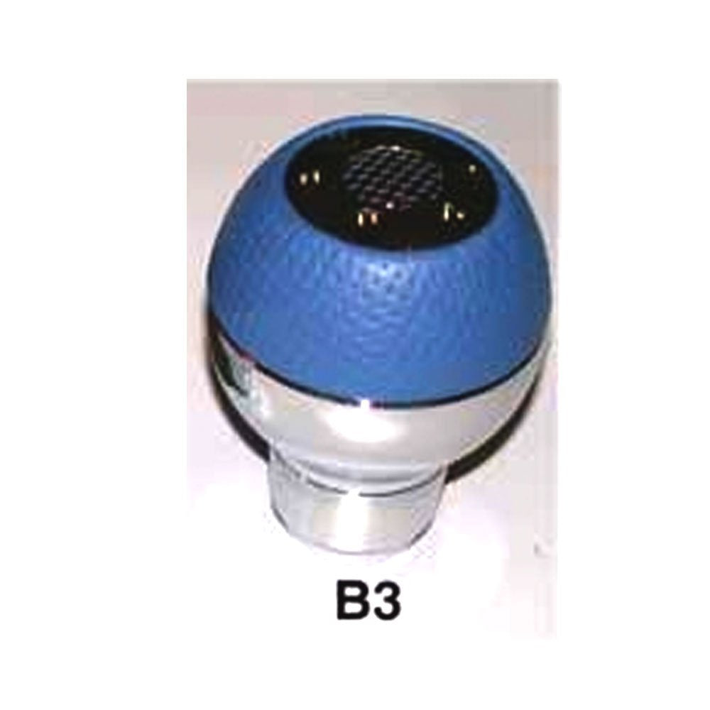 Automatic Universal Shift Knob Blue Aluminum