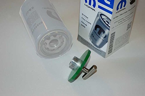 Auto Direct Save Oil filter Plug For Dodge Ram 05083285AA MO285 Turbo Diesel 5.9L 6.7L Cummins