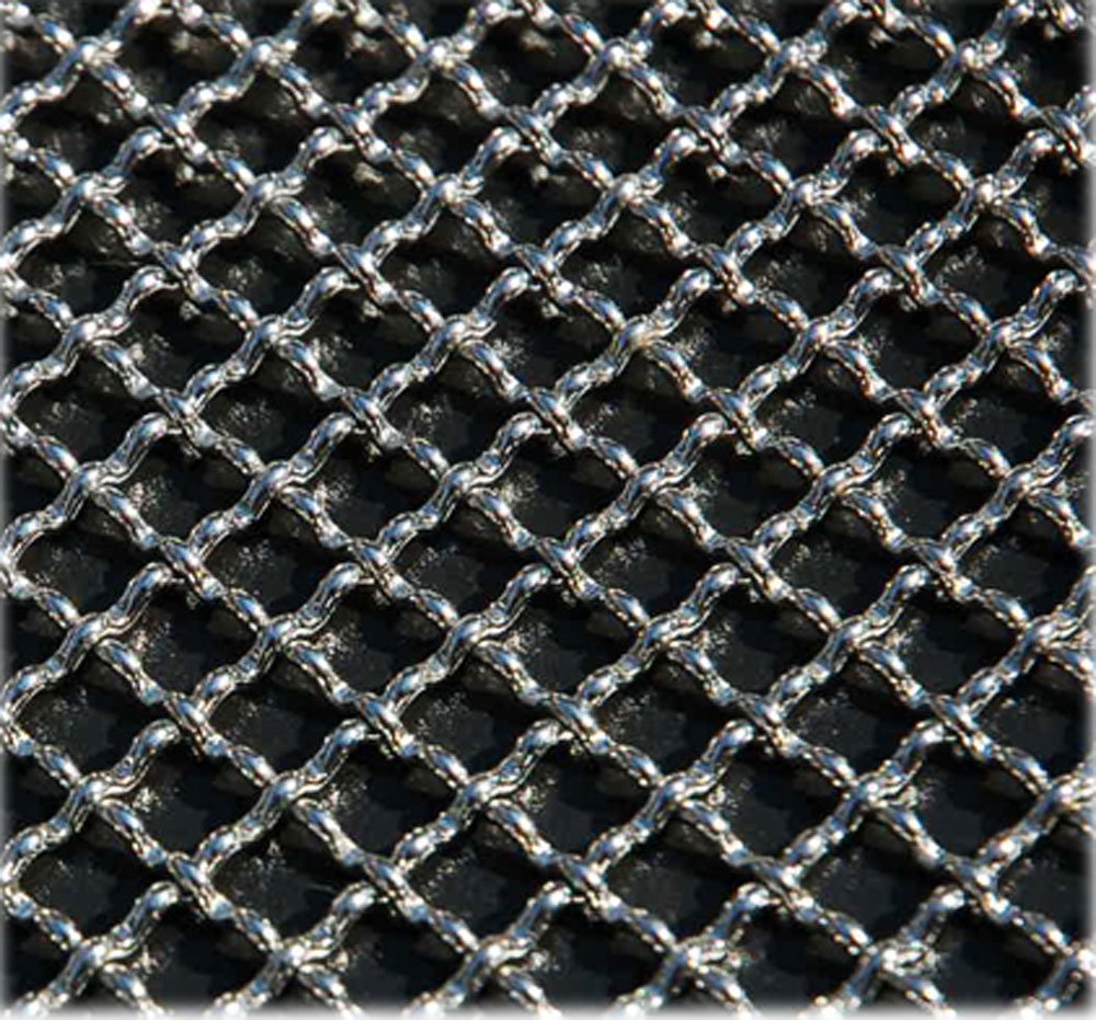 Chrome Plated Mesh Material Body Kits Diamond Opening Grill 12"x48"