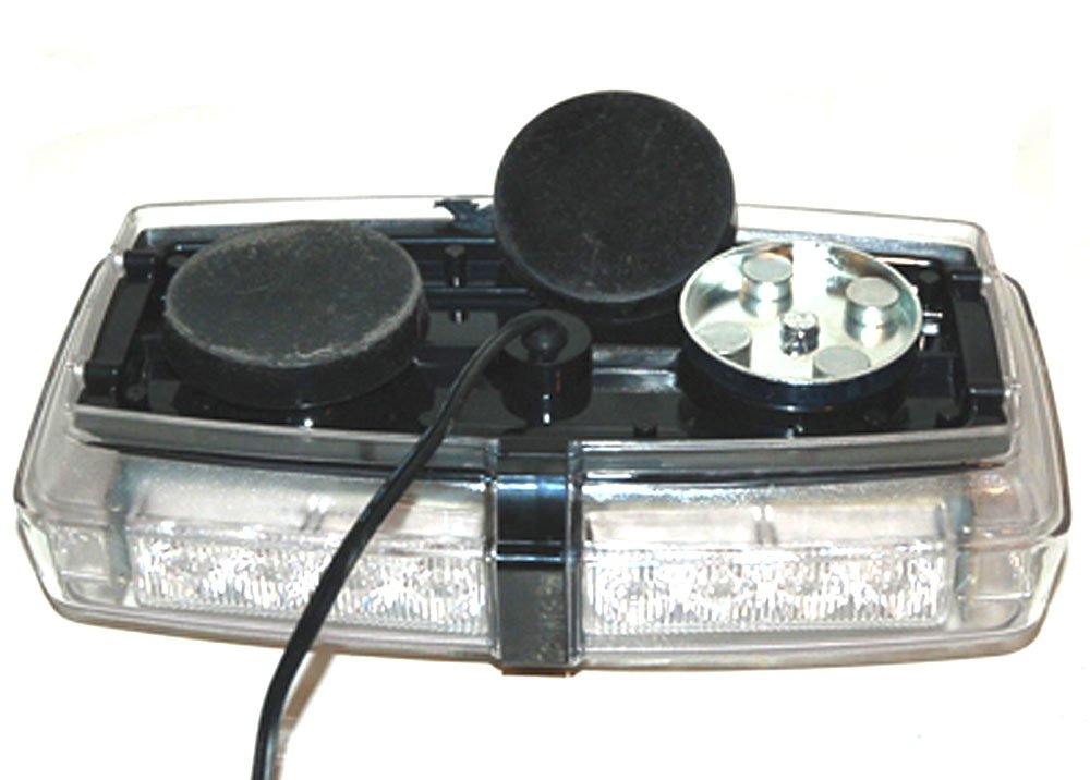 Auto Direct Save Amber and White LED Mini Light Bar Half Watt .5 Watt Mini Lightbar Amber White LED Lights Roof Strobe