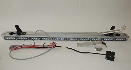 50" Amber Light Bar directional flash construction low profile warning emergency