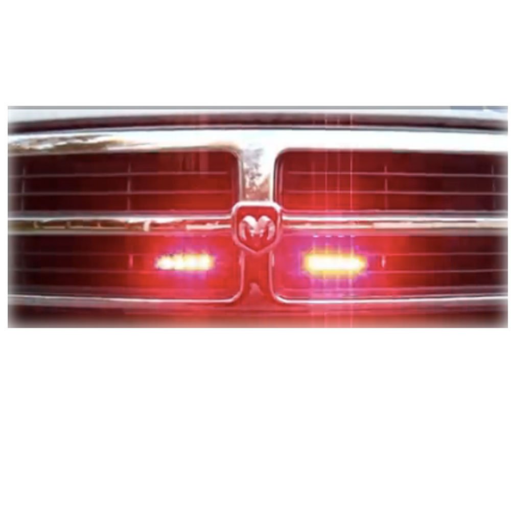 Auto Direct Save Amber Led Grill Lights Led Strobe Light Kit Exh04 Master and Slave