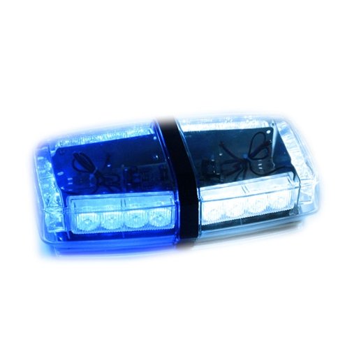 Blue and White LED Mini Light Bar Half Watt .5 Watt