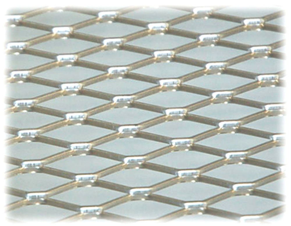 Aluminum Body Kit Mesh Grille 12"48" Mesh A Diamond Cut Shape Opening