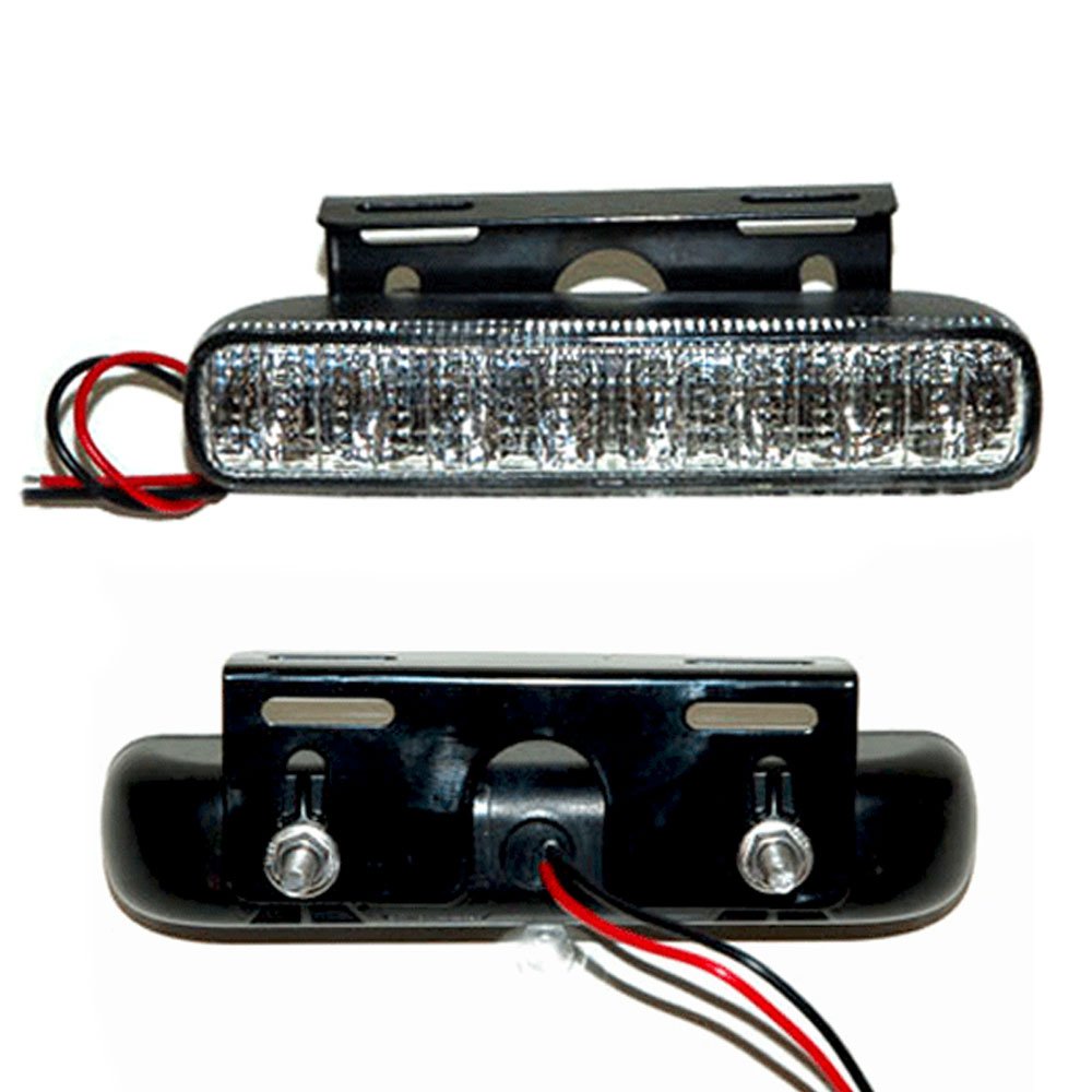 8 LED Dual Glow Strobe Lights Amber Strobes for Cars, Trucks, Atv's Boats and More