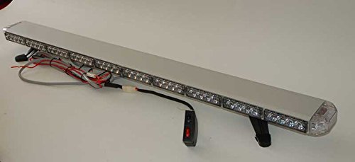 50" Amber Light Bar directional flash construction low profile warning emergency