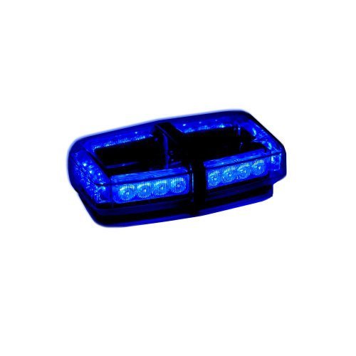 Auto Direct Save Blue Mini Light Bar hazard emergency LED