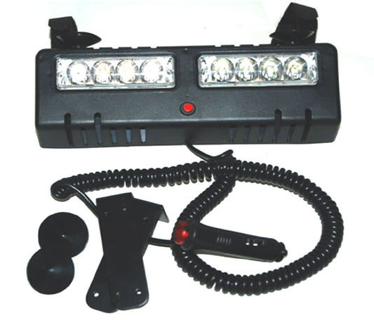 Auto Direct Save Blue Ex-04 LED Dual Visor Strobe