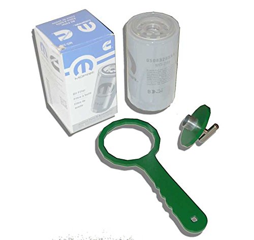 Auto Direct Save Oil filter wrench and plug For Dodge Ram 05083285AA MO285 Turbo Diesel 5.9L 6.7L Cummins