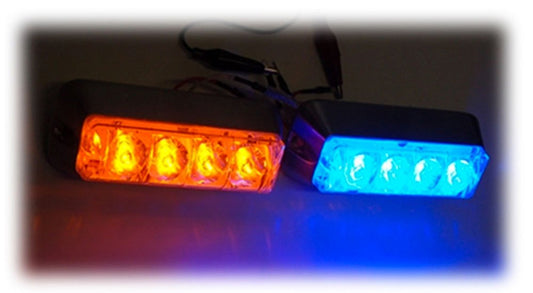 Auto Direct Save Amber Led Grill Lights Led Strobe Light Kit Exh04 Master and Slave