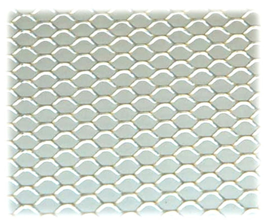 Aluminum Body Kit Mesh Grille 12"48" Mesh C Hexigon Shape Opening