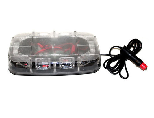 Red and Blue LED Mini Lightbar