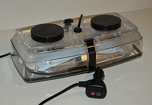 Autodirectsave.com Amber SMD LED Mini Light Bar 12 Watt Roof Strobe Mini Lightbar