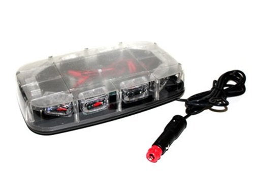 Amber 11" Mini Light Bar Emergency Strobe Warning Light
